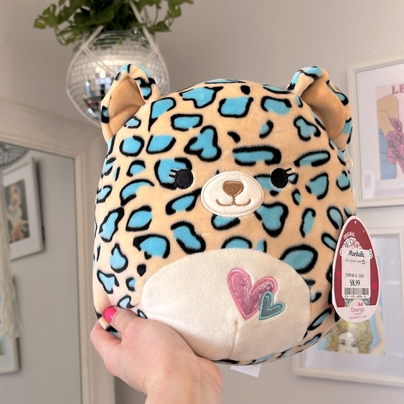 Emanga blue cheetah squishmallow 8 inch - Picture 1 of 3